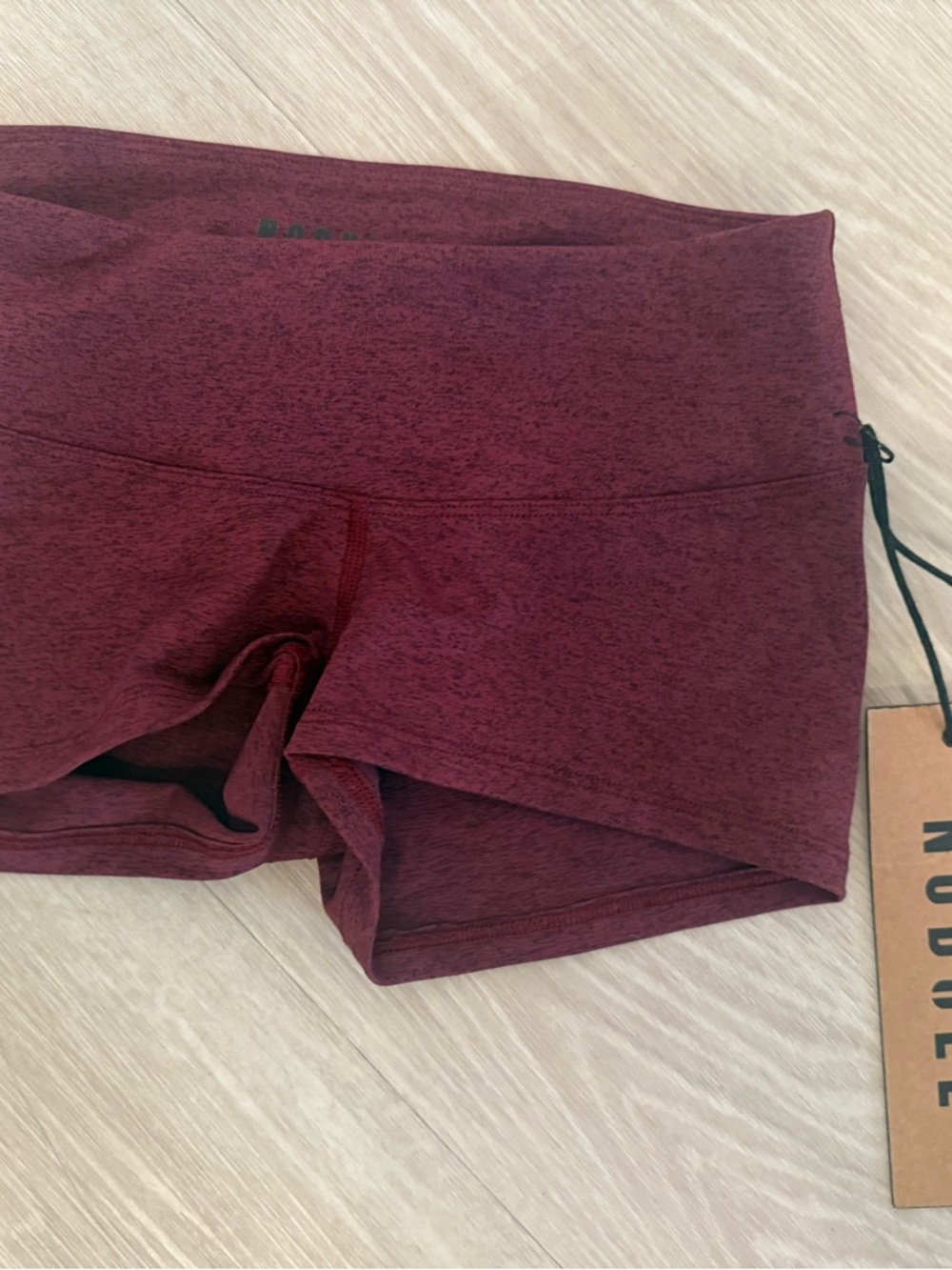 NOBULL Maroon Bike Shorts